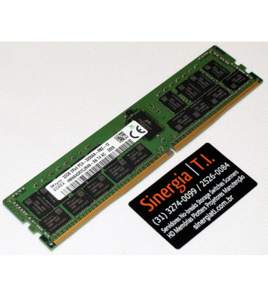 Memória RAM 32GB para Servidor Dell PowerEdge R740XD DDR4 RDIMM 2933 MHz ECC 2Rx8 1.2V Registrada pronta entrega