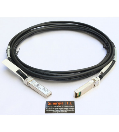 Peça Do Fabricante F7HJM Dell DAC SFP 10G 5 metros 616740005 - Cabo DAC Pronta entrega