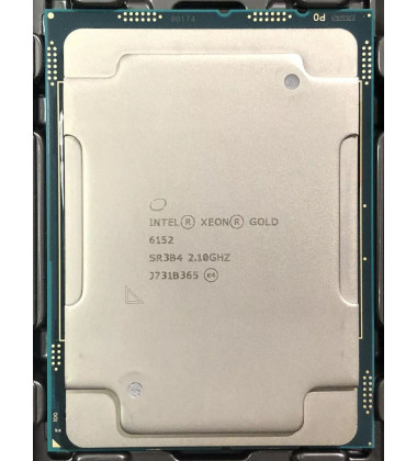 Processador Intel Xeon® Gold 6152 22 Cores / 44 Threads peça da Dell pronta entrega