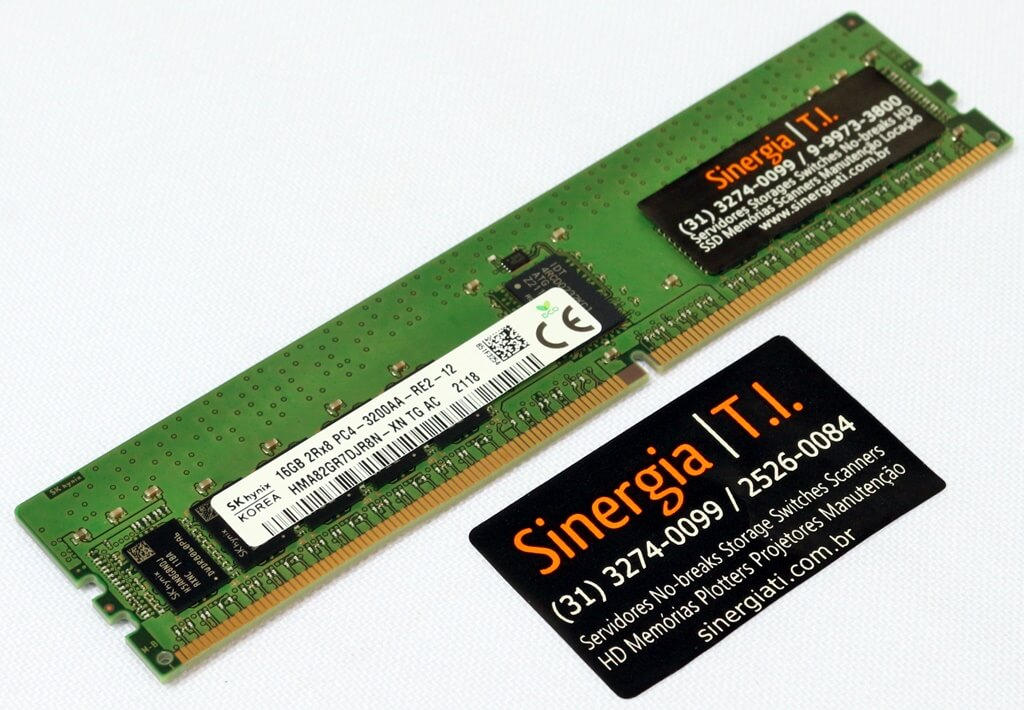 Memória RAM 16GB para Servidor Dell PowerEdge R750xs em estoque